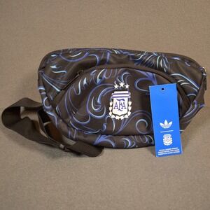 Adidas Argentina 26 Waist Bag Blue White Black Fanny Pack NWT